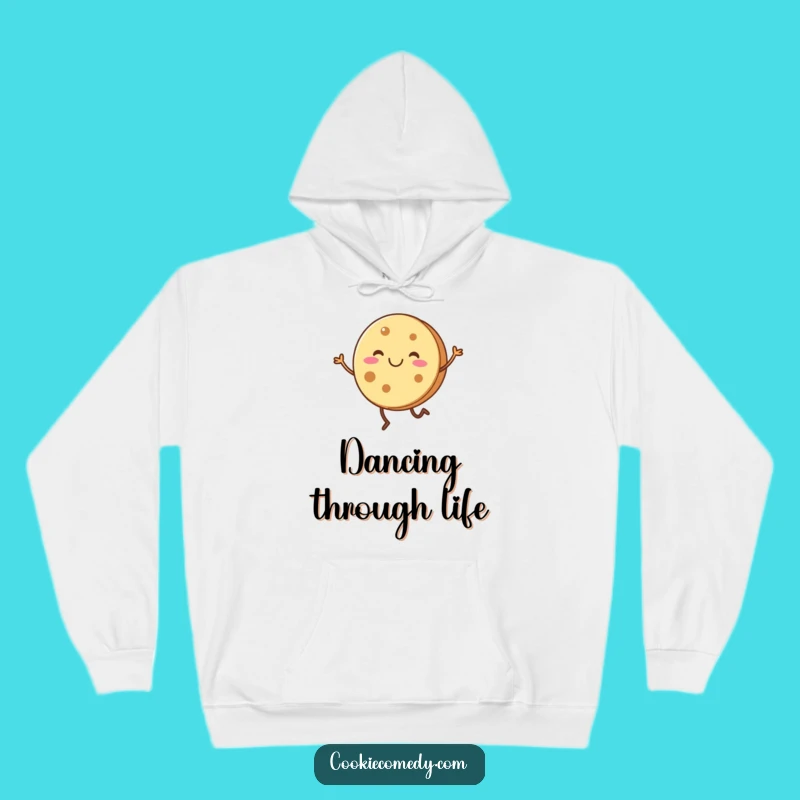 Cozy Funny Cookie Dance Hoodie - Warm Character Apparel Gift